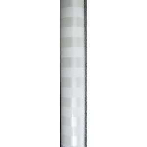  Hallmark Gift Wrap EJR851 Pearl White & Silver Stripe Roll 