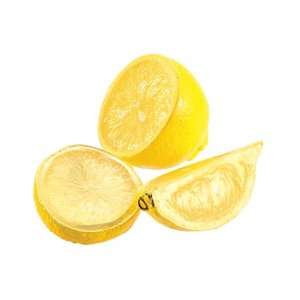  3Hx3.5W Lemon Wedges w/ Header Card (3 ea./bag) Yellow 