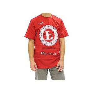  LRG Paper Chase Tee (Red) XLarge   Shirts 2011 Sports 