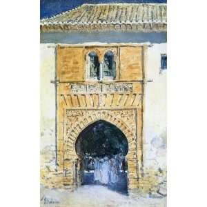   Childe Hassam   32 x 52 inches   Gate of The Alhambra