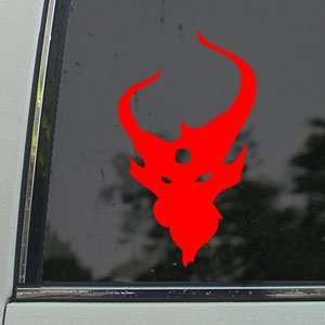  Demon Hunter Rock Band Skull Red Decal Window Red Sticker 