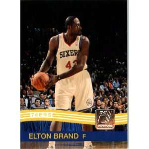  2010 / 2011 Donruss # 24 Elton Brand Philadelphia 76ers 