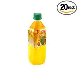 Aloe Vera King Juice Mango, 16.9 Ounce (Pack of 20)  