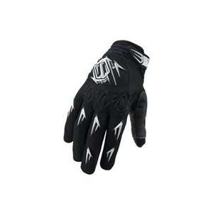  2011 Shift Racing Strike Gloves   Black   9 (Medium 