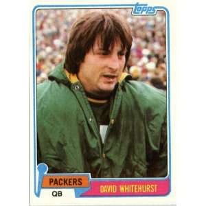  1981 Topps # 189 Dave Whitehurst Green Bay Packers 