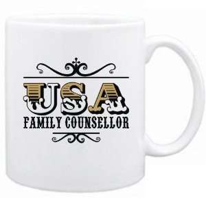  New  Usa Family Counsellor   Old Style  Mug Occupations 