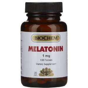  Country Life Biochem Melatonin 1 mg Rapid Release Tabs 
