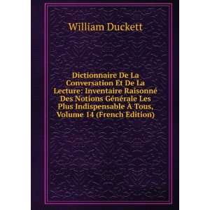   Ã? Tous, Volume 14 (French Edition) William Duckett Books