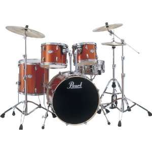  Pearl Vision VSX 5 Piece New Fusion Drum Set Orange 