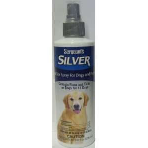  Sergeants Silver Flea & Tick Spray For Dogs and Puppies 8 
