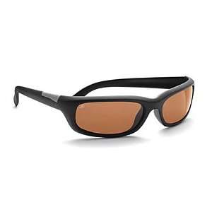  Serengeti Coriano Sunglasses   Satin Black Frame Sports 