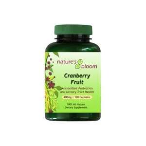  Natures Bloom Cranberry Fruit Capsules 400mg (60 count 