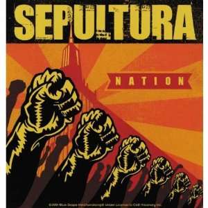  Sepultura   Nation   Decal   Sticker Automotive