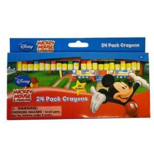   Friends Crayon   Mickey Mouse ClubHouse 24 Pack Crayons Toys & Games