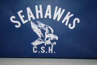   Vinyl Gym Bag Cold Spring Harbor High School Seahawks Red Blue & White