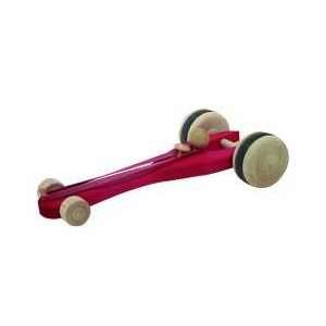  Red Wooden Rubber Band Race Car Toys & Games