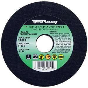  Masonry Cut Off Wheel, 4 1/2