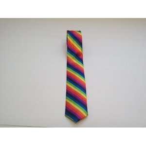  Rainbow Necktie skinny necktie 
