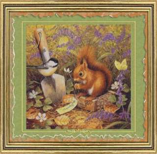 GIFT FOR MR. SQUIRREL COUNTED CROSS STITCH PATTERN  
