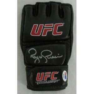  Royce Gracie Signed/Autographed UFC Ultimate Fight Glove 