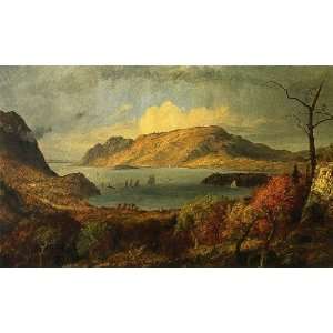 FRAMED oil paintings   Jasper Francis Cropsey   24 x 14 inches   Gates 