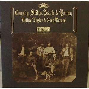  Crosby, Stills, Nash, & Young   déjà vu Record Album LP 