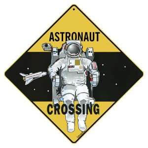  Astronaut Crossing Sign Patio, Lawn & Garden