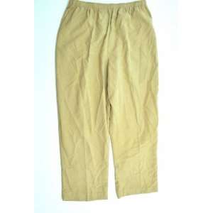  NEW ALFRED DUNNER WOMENS PANTS TAN 16 Beauty