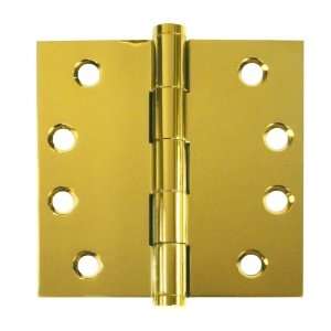Deltana CSB44CR003 Lifetime Polished Brass CROWN 4 x 4 Solid Brass 