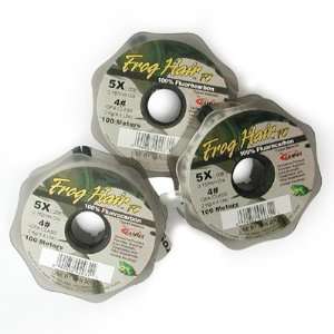 Frog Hair Fluorocarbon Tippet 0X 100m Guide Spool  Sports 