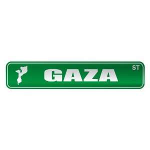   GAZA ST  STREET SIGN CITY MOZAMBIQUE