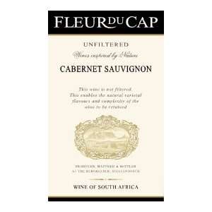   du Cap Unfiltered Cabernet South Africa 750ml Grocery & Gourmet Food