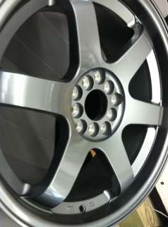 JDM ROTA GRIP STYLE 18X8 5X100 5X114.3 +38 GUNMETAL  