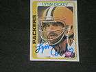 PACKERS Lynn Dickey signed card SNOW BOWL 1997 UD AUTO  
