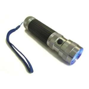    10 LED Aluminum Hand Torch with Blue LEDs