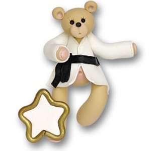  Karate Belly Bear Ornament