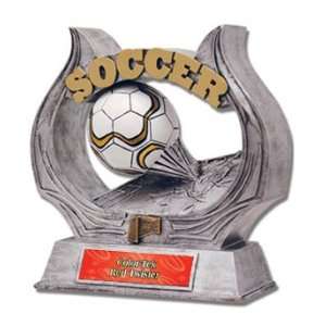 Hasty Awards 12 Custom Soccer Ultimate Resin Trophies RED TWISTER 