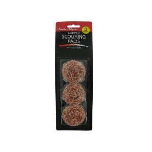  Copper scouring pads, package of 3   Pack of 24