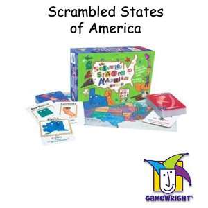   Gamewright The Scrambled States of America Game (5505) Toys & Games