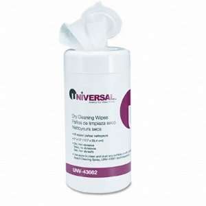  Universal Dry Cleaning Wipes UNV43662 
