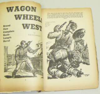 COMPLETE COWBOY NOVEL MAGAZINE. This is a vintage western pulp style 