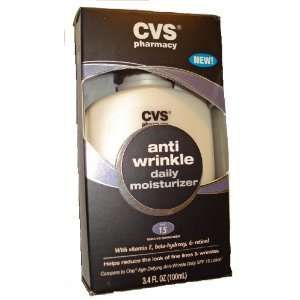  CVS Anti Wrinkle Daily Moisturizer SPF 15 Beauty