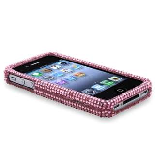  Diamond CRYSTAL Bling Case COVER+LCD FILM for IPHONE 4 G 4GS 4S  