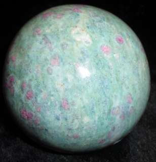 RUBY FUCHSITE BALL 2.2 Blue Kyanite Crystal 10  