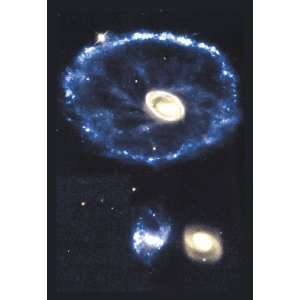 Cartwheel Galaxy 30X20 Canvas 