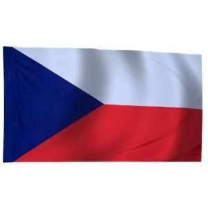  Czech Republic Flag 2X3 Foot Nylon PH Patio, Lawn 