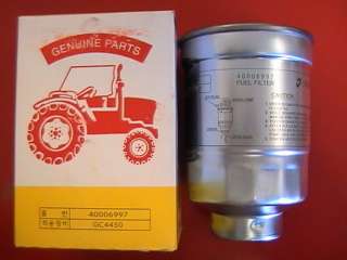   Compact Tractor Fuel Filter for CT 41 CT47 CTU50 CTU 55 LS40006997