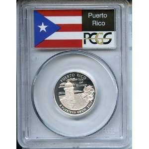  2009 S Silver Puerto Rico Quarter PCGS PR69 DCAM 