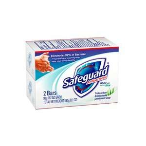  Safeguard Antibacterial Deodorant Soap With Aloe White 3.2 