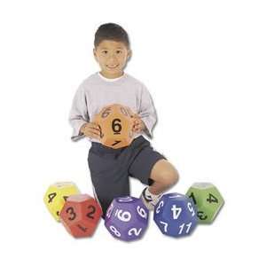  12 Sided Numbered Dice (D12s) Sold Per SET of 6 Sports 